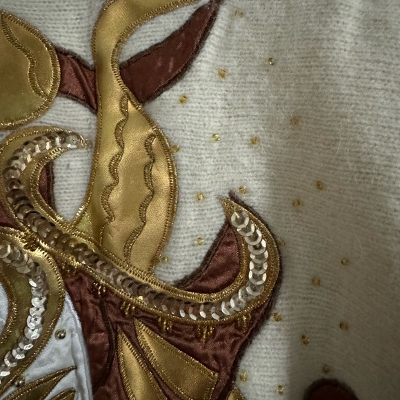 Vintage beaded sequence sweater - Picture 2 of 4